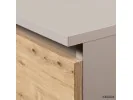 Szafa S90 2D 2Sz Clp Pk Lustro Kaszmir / Dąb Artisan