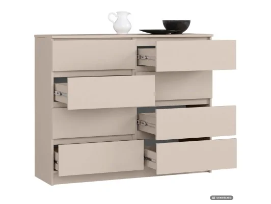 Komoda K120 8Sz Clp Pk Kaszmir