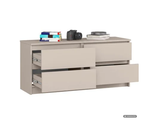 Komoda K120 4Sz Clp Pk Kaszmir