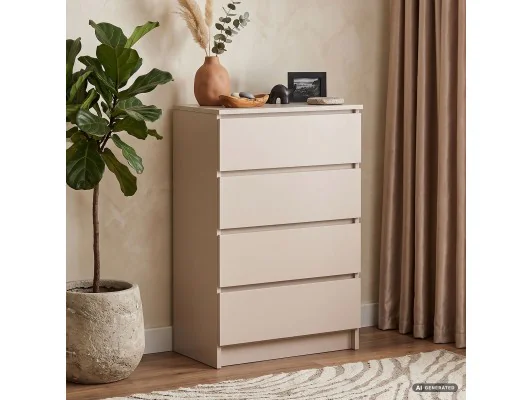 Komoda K60 4Sz Clp Pk Kaszmir