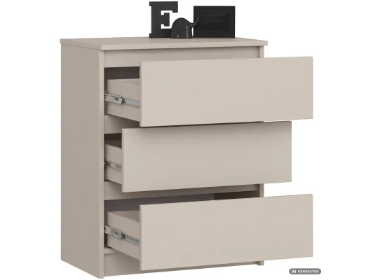 Komoda K60 3Sz Clp Pk Kaszmir