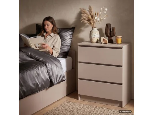 Komoda K60 3Sz Clp Pk Kaszmir