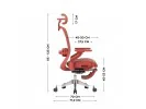 Fotel Obrotowy Leadpro 8.7 Red