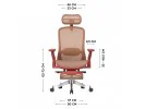 Fotel Obrotowy Leadpro 8.7 Red