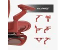 Fotel Obrotowy Leadpro 8.7 Red