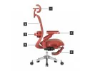 Fotel Obrotowy Leadpro 8.7 Red