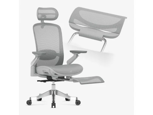 Fotel Obrotowy Leadpro 8.7 Grey
