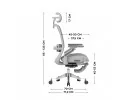 Fotel Obrotowy Leadpro 8.7 Grey