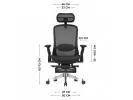 Fotel Obrotowy Leadpro 8.7 Black