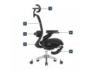 Fotel Obrotowy Leadpro 8.7 Black