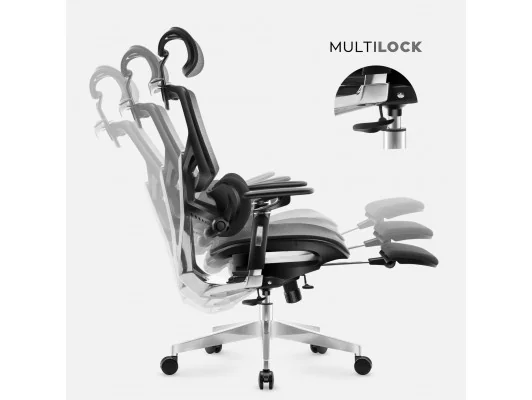 Fotel Ergonomiczny Expert 9.6 Black
