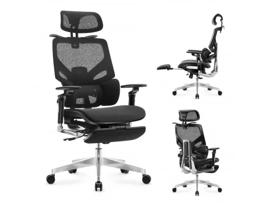 Fotel Ergonomiczny Expert 9.6 Black