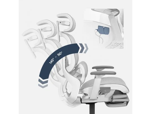 Fotel Ergonomiczny Expert 9.3 Grey