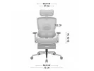 Fotel Ergonomiczny Expert 9.3 Grey
