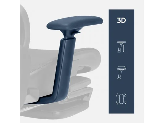 Fotel Ergonomiczny Z Podnóżkiem Expert 9.3 Black