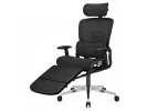Fotel Ergonomiczny Z Podnóżkiem Expert 9.3 Black