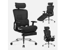 Fotel Ergonomiczny Z Podnóżkiem Expert 9.3 Black