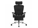 Fotel Ergonomiczny Z Podnóżkiem Expert 9.3 Black