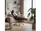Fotel Ergonomiczny Z Podnóżkiem Expert 9.3 Black