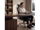 Fotel Ergonomiczny Z Podnóżkiem Expert 9.3 Black