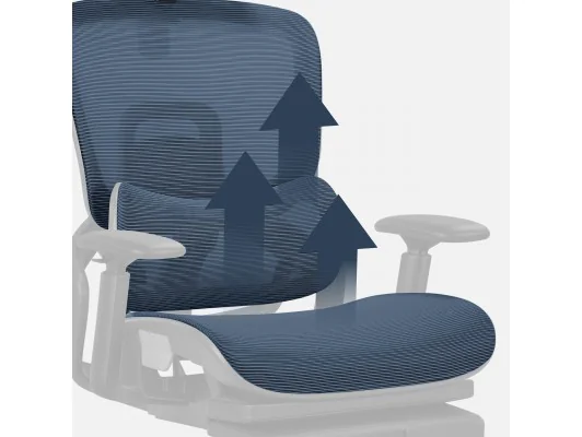 Fotel Ergonomiczny Z Podnóżkiem Expert 9.3 Black