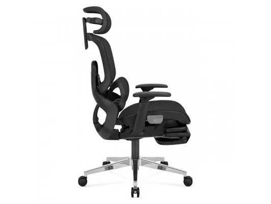 Fotel Ergonomiczny Z Podnóżkiem Expert 9.3 Black