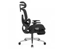 Fotel Ergonomiczny Z Podnóżkiem Expert 9.3 Black