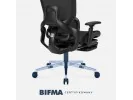 Fotel Ergonomiczny Z Podnóżkiem Expert 9.3 Black