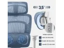 Fotel Biurowy Z Masażem Visioner 8.3 Grey