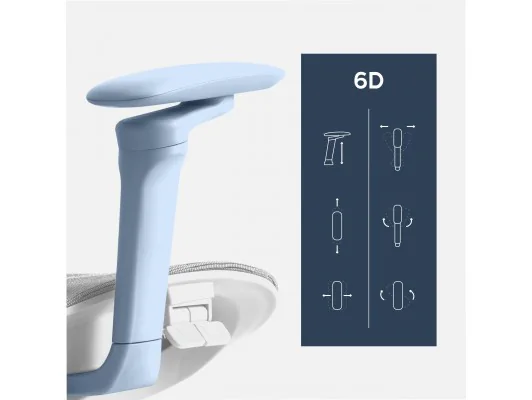 Fotel Biurowy Z Masażem Visioner 8.3 Grey