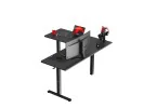 Biurko Gamingowe Narożne Elektryczne Hero 9.5 Black 160 Cm