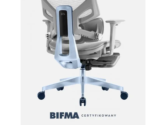 Fotel Ergonomiczny Expert 8.7 Grey Mesh