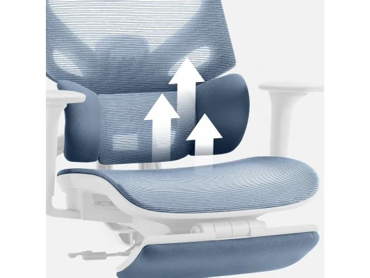 Fotel Ergonomiczny Expert 8.7 Grey Mesh