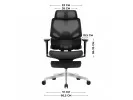 Fotel Ergonomiczny Expert 8.7 Black Mesh