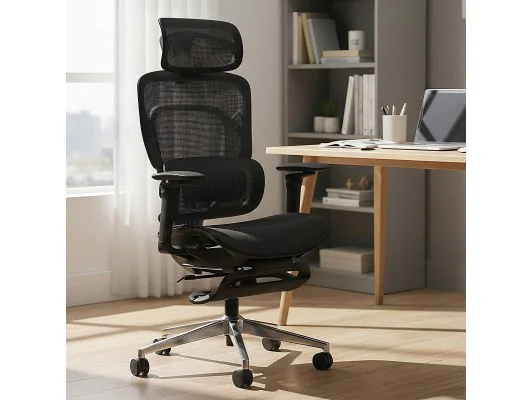 Fotel Biurowy Z Masażem Visioner 8.3 Black