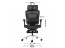 Fotel Biurowy Z Masażem Visioner 8.3 Black