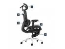 Fotel Biurowy Z Masażem Visioner 8.3 Black