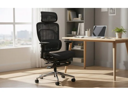 Fotel Biurowy Z Masażem Visioner 8.3 Black