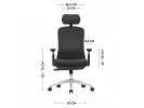 Fotel Biurowy Z Masażem Leadpro 6.0 Black