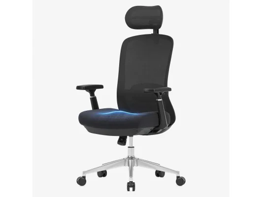 Fotel Biurowy Z Masażem Leadpro 6.0 Black