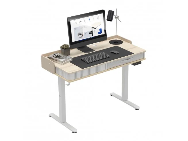 Biurko Elektryczne Leader 8.0 White 120 Cm