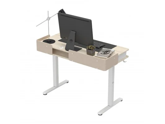 Biurko Elektryczne Leader 8.0 White 120 Cm