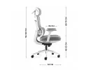 Fotel Biurowy Z Masażem Visioner 6.1 Grey