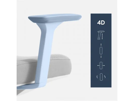 Fotel Biurowy Z Masażem Visioner 6.1 Grey
