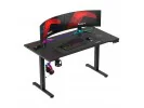 Biurko Gamingowe Elektryczne Hero 8.7 Rgb Black 140 Cm