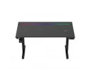 Biurko Gamingowe Elektryczne Hero 8.7 Rgb Black 140 Cm