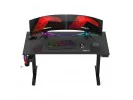 Biurko Gamingowe Elektryczne Hero 8.7 Rgb Black 140 Cm