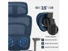 Fotel Biurowy Z Masażem Visioner 6.1 Black