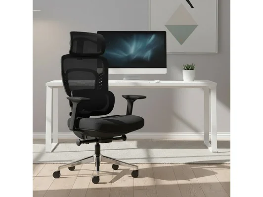 Fotel Biurowy Z Masażem Visioner 6.1 Black