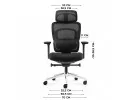 Fotel Biurowy Z Masażem Visioner 6.1 Black